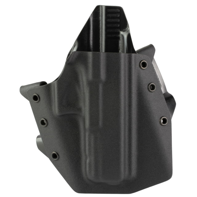 GunfightersINC Ronin Glock G22 OWB Holster RH Kydex Black - Reliable and Efficient Concealment Solution - RO-G17-0101111 - Gunfighters Inc