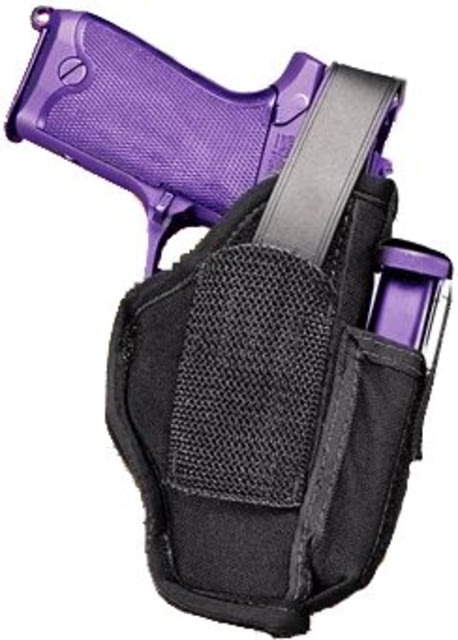 GunMate Concealment Nylon Hip Holster Ambidextrous Matte Black - Gunmate