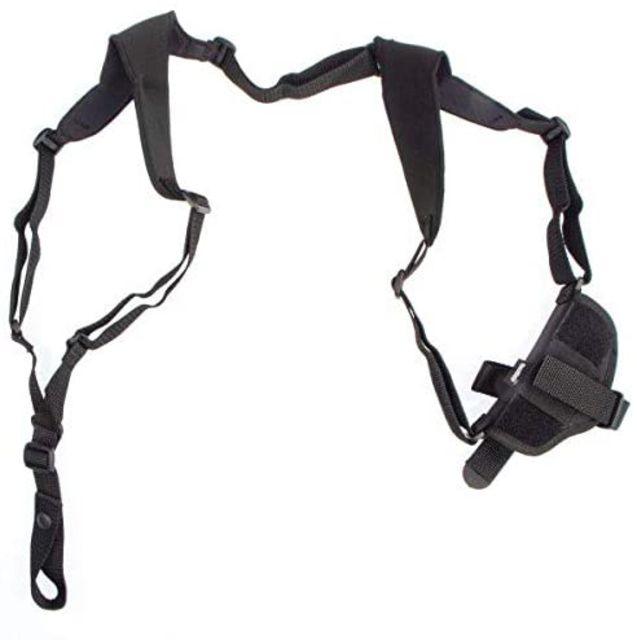 GunMate Horizontal Shoulder Holster Ambidextrous Black - Gunmate