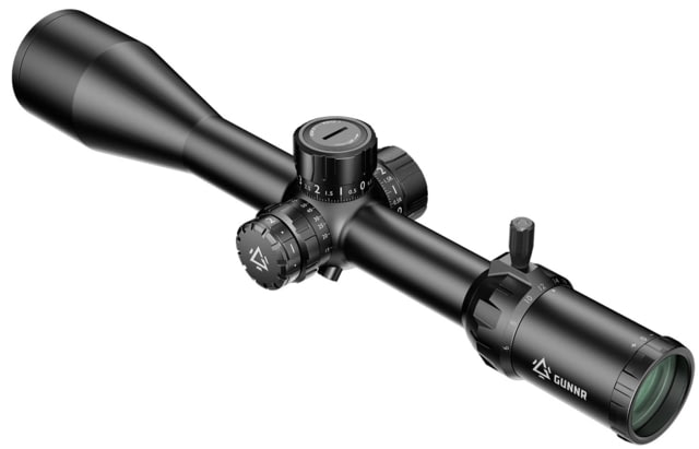 GUNNR Heimdall HD 6-24x50mm 30mm Tube Rifle Scope First Focal Plane MOA Black - Gunnr