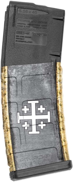 GunSkins AR-15 Mag Skin Premium Vinyl Wrap GS Crusader's Cross - Gunskins