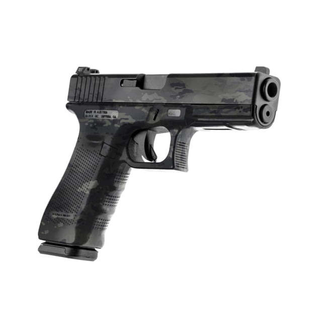 GunSkins Glock 19 Pistol Skin Premium Vinyl Wrap GS Military OCP Black - Gunskins