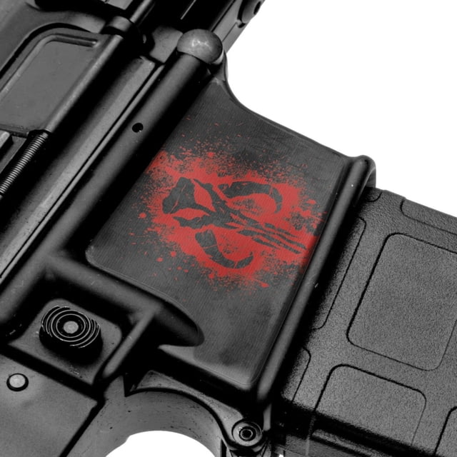 GunSkins Magwell Skin Premium Vinyl Wrap GS Mercenary Skull - GunSkins