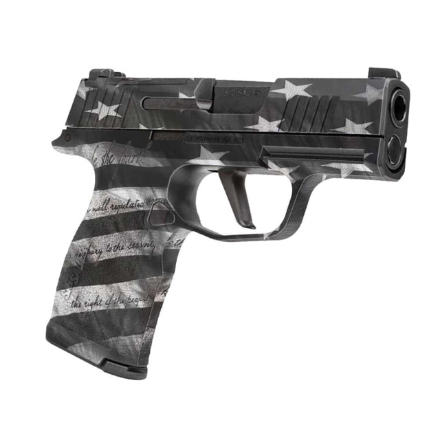 GunSkins Sig Sauer P365 Macro Vinyl Wrap Pistol Skin Proveil Victory Grey - GunSkins