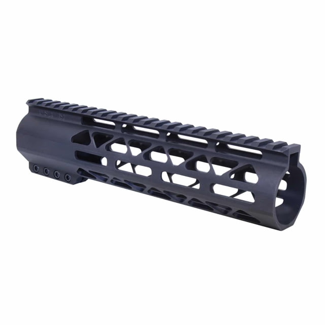 Guntec USA .308 Caliber AIR-LOK Series M-LOK Compression Free Floating Handguard w/Monolithic Top Rail 9in Black - Guntec Usa