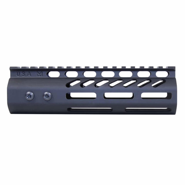 Guntec USA .308 Caliber Ultra Lightweight Thin M-LOK System Free Floating Handguard w/Monolithic Top Rail 7in Black - Guntec Usa