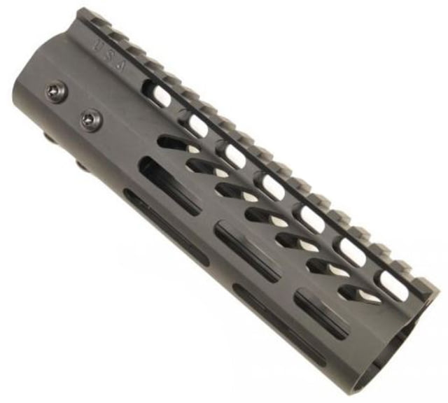 USED Guntec USA Ultra Lightweight Thin M-Lok Free Floating Handguard w/Monolithic Top Rail 7in Black GT-7MLK EDEMO6 Used Condition Fair - Guntec Usa