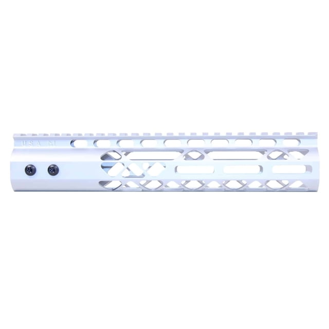 Guntec USA Air Lite M-LOK Free Floating Handguard w/Monolithic Top Rail 10in Clear - Guntec USA