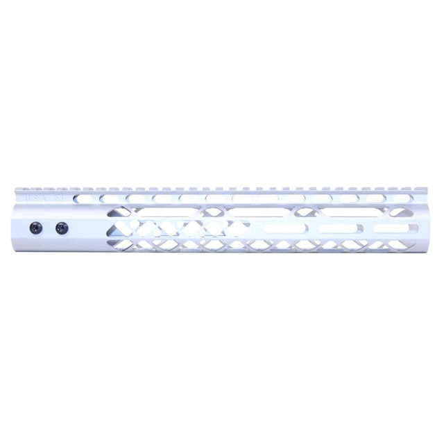Guntec USA Air Lite M-LOK Free Floating Handguard w/Monolithic Top Rail 12in Clear - Guntec USA