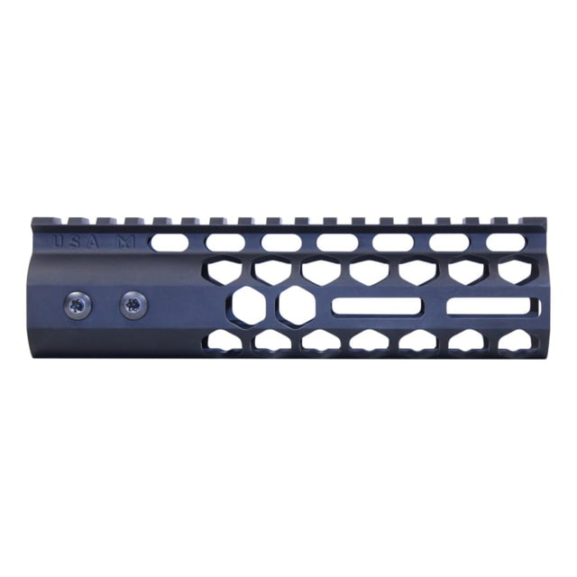 US Guntec USA Air Lite Series Honeycomb M-LOK Free Floating Handguard w/ Monolithic Top Rail, 7in, Anodized Black, GT-7HC-AL-MLK Tech Data