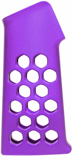 Guntec USA Air Lite Series Skeletonized Aluminum Pistol Grip Anodized Purple - Guntec Usa
