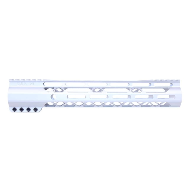 Guntec USA AIR-LOK Series M-LOK Compression Gen 2 Free Floating Handguard w/Monolithic Top Rail 12in Clear - Guntec Usa