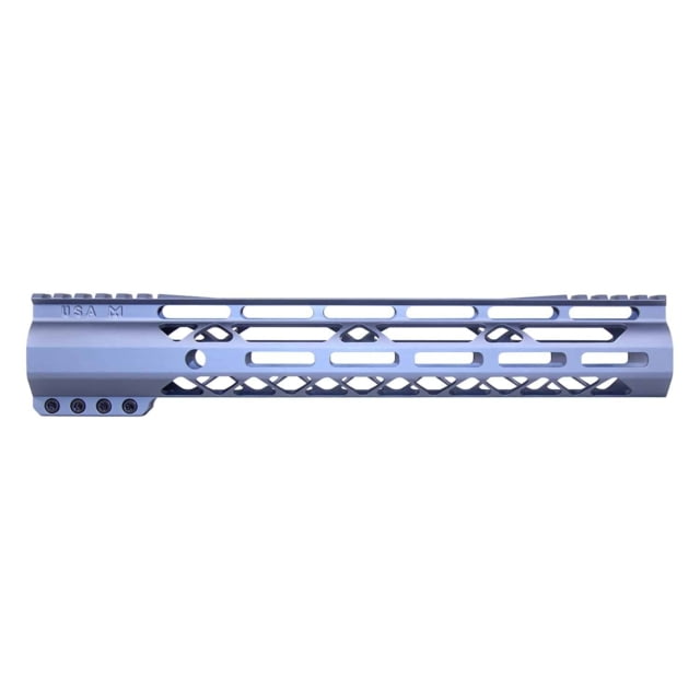 Guntec USA AIR-LOK Series M-LOK Compression Gen 2 Free Floating Handguard w/Monolithic Top Rail 12in Grey - Guntec Usa