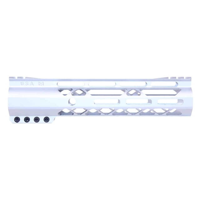 Guntec USA AIR-LOK Series M-LOK Compression Gen 2 Free Floating Handguard w/Monolithic Top Rail 9in Clear - Guntec USA