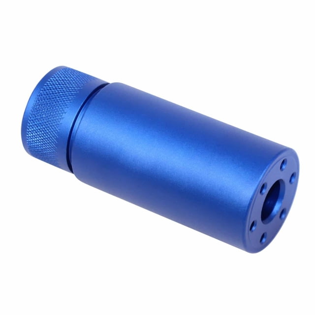 Guntec USA AR-15 Fake Suppressor 3in Blue - Guntec Usa
