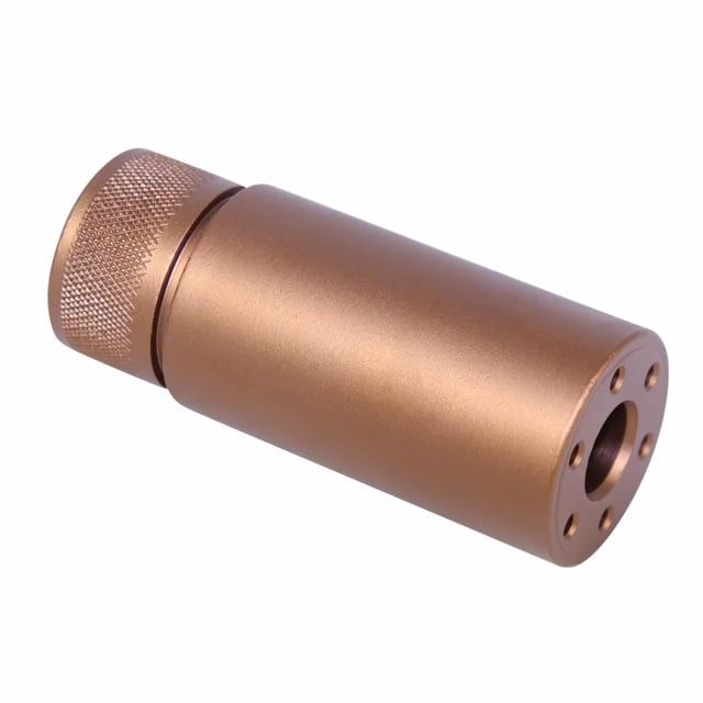 Guntec USA AR-15 Fake Suppressor 3in Bronze - Guntec Usa