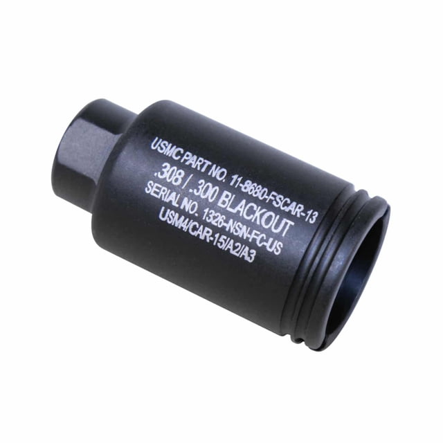 Guntec USA AR-10/LR-308 Micro Slim Flash Can Black - Guntec USA