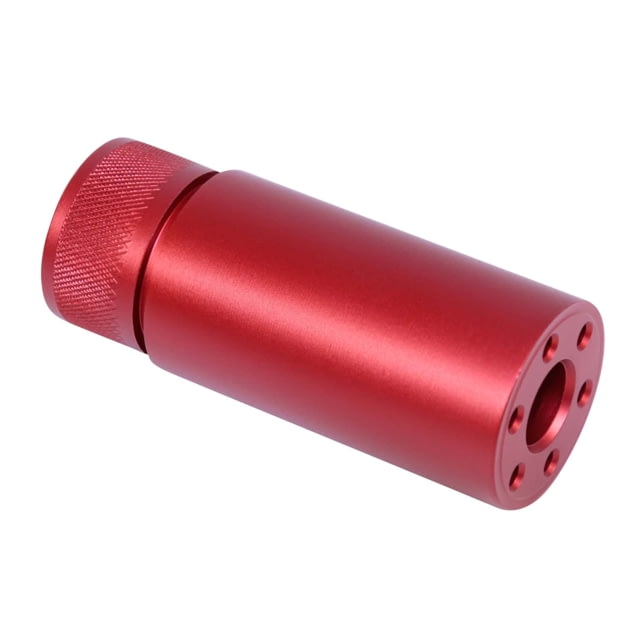 Guntec USA AR-15 3.0in Fake Suppressor Anodized Red - Guntec Usa
