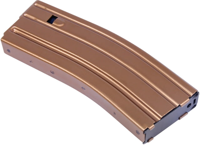 tec USA AR-15 5.56mm 30 Round Rifle Magazine W/Anti-Tilt Follower Anodized Bronze Ammo