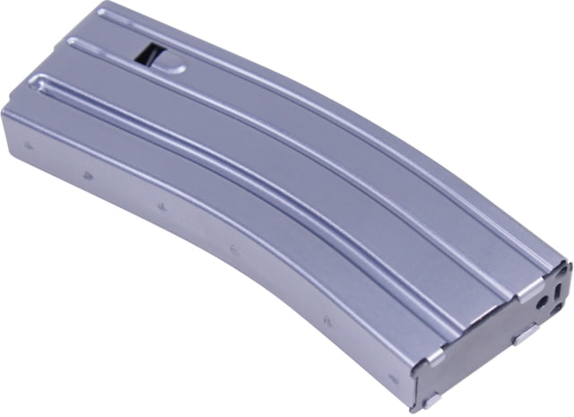 tec USA AR-15 5.56mm 30 Round Rifle Magazine W/Anti-Tilt Follower Anodized Grey Ammo