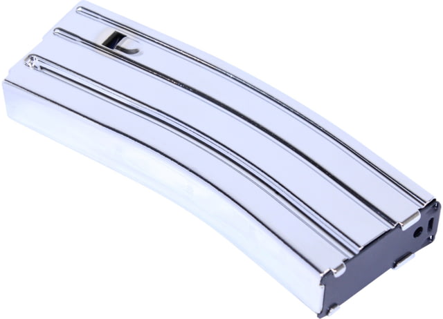 Guntec USA AR-15 5.56mm 30 Round Rifle Magazine w/Anti-Tilt Follower Chrome - Guntec Usa