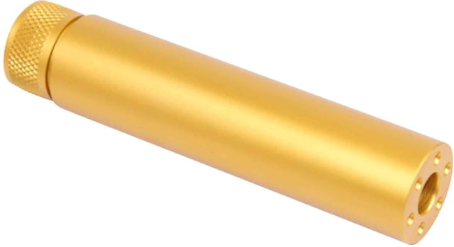 Guntec USA AR-15 5.5in Fake Suppressor Anodized Gold - Guntec Usa