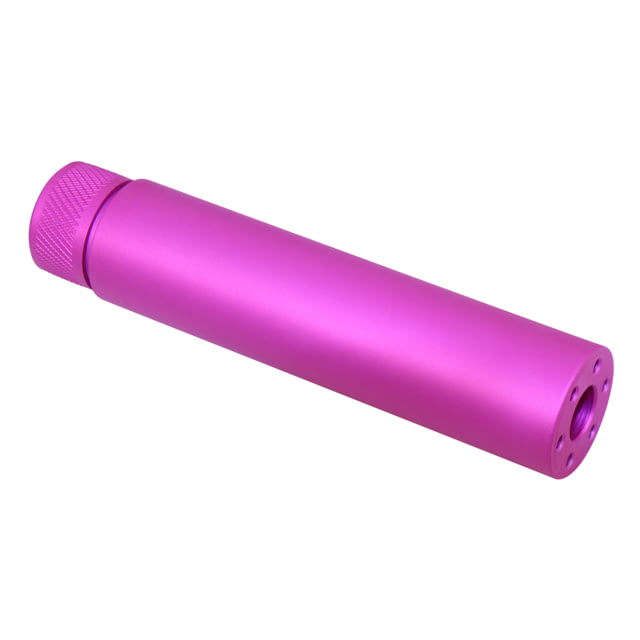 Guntec USA AR-15 5.5in Fake Suppressor Anodized Pink - Guntec Usa
