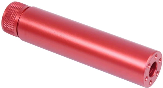 Guntec USA AR-15 5.5in Fake Suppressor Anodized Red - Guntec Usa