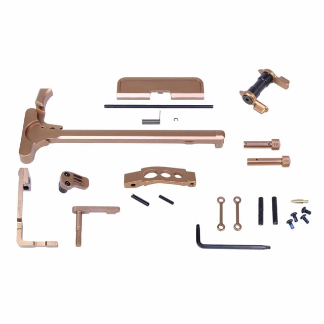 Guntec USA AR-15 Accent Kit Anodized Bronze - Guntec Usa