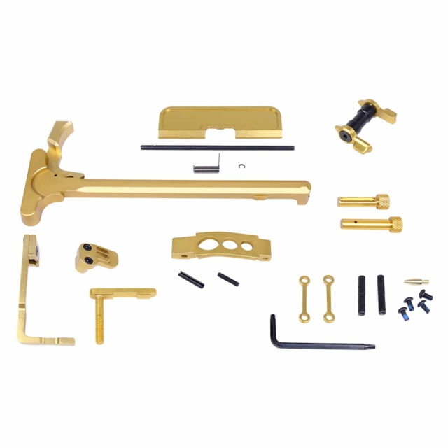 Guntec USA AR-15 Accent Kit Anodized Gold - Guntec Usa