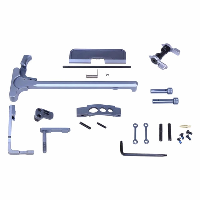 Guntec USA AR-15 Accent Kit Anodized Grey - Guntec Usa