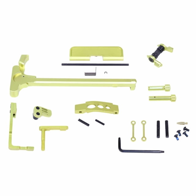 Guntec USA AR-15 Accent Kit Anodized Neon Yellow - Guntec Usa