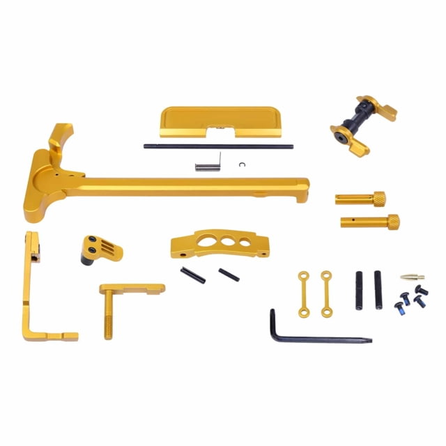 Guntec USA AR-15 Accent Kit Anodized Orange - Guntec Usa