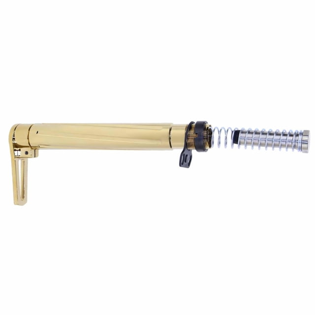 Guntec USA AR-15 Airlite Series Minimalist Stock Gold Plated - Guntec Usa