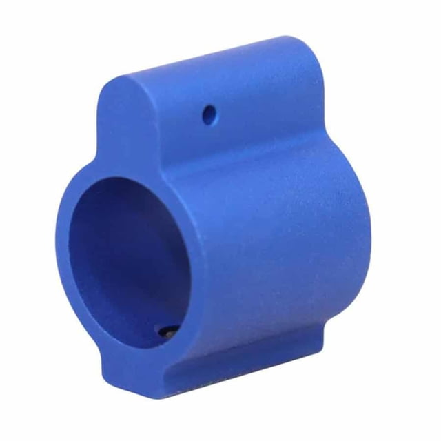 Guntec USA AR-15 Aluminum Low Profile .750 Gas Block Anodized Blue - Guntec Usa