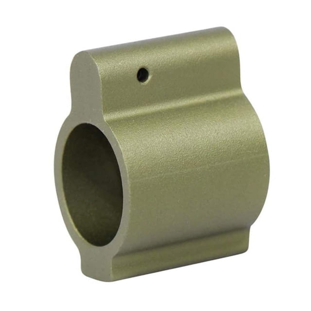 Guntec USA AR-15 Aluminum Low Profile .750 Gas Block Anodized Green - Guntec Usa