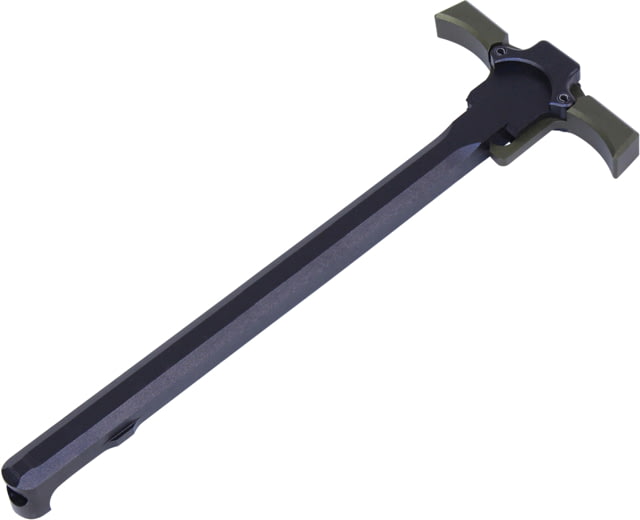 Guntec USA AR-15 Ambidextrous Quick Engage Charging Handle Anodized Black/Green - Guntec Usa