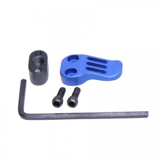 Guntec USA AR-15/AR .308 Extended Mag Catch Paddle Release Anodized Blue - Guntec Usa