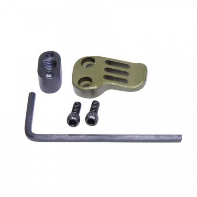 Guntec USA AR-15/AR .308 Extended Mag Catch Paddle Release Anodized Green - Guntec Usa