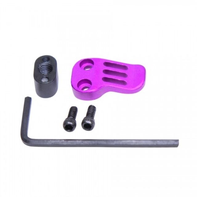Guntec USA AR-15/AR .308 Extended Mag Catch Paddle Release Anodized Purple - Guntec Usa