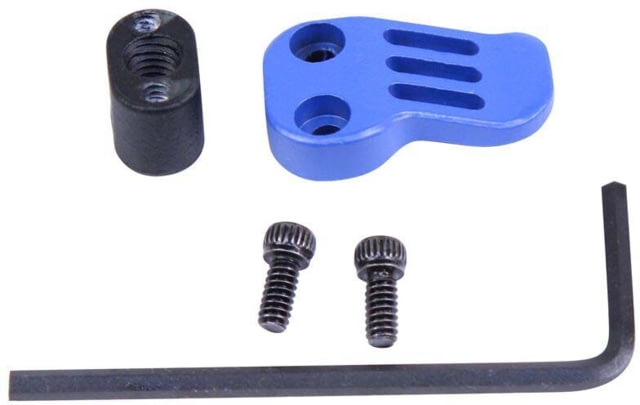 Guntec USA AR-15 / AR-308 Extended Mag Catch Paddle Release Cerakote Blue - Guntec Usa