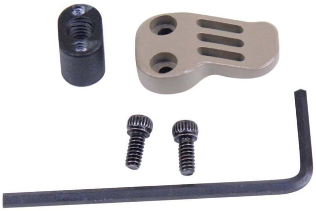 Guntec USA AR-15 / AR-308 Extended Mag Catch Paddle Release Flat Dark Earth - Guntec Usa