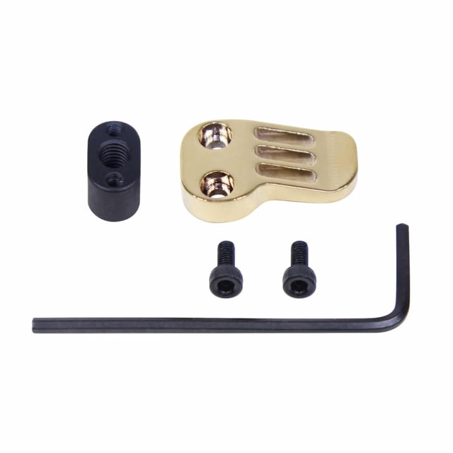 Guntec USA AR-15 / AR-308 Extended Mag Catch Paddle Release Gold Plated EXT-MC-GLD - Guntec Usa