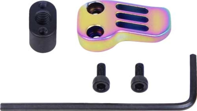 Guntec USA AR-15/AR .308 Extended Mag Catch Paddle Release Rainbow - Guntec Usa
