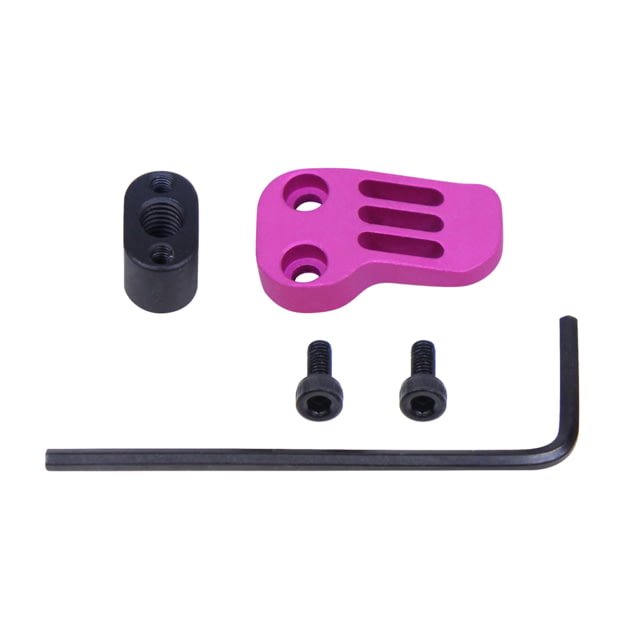 Guntec USA AR-15 / AR .308 Extended Magazine Catch Paddle Release Anodized Pink - Guntec Usa