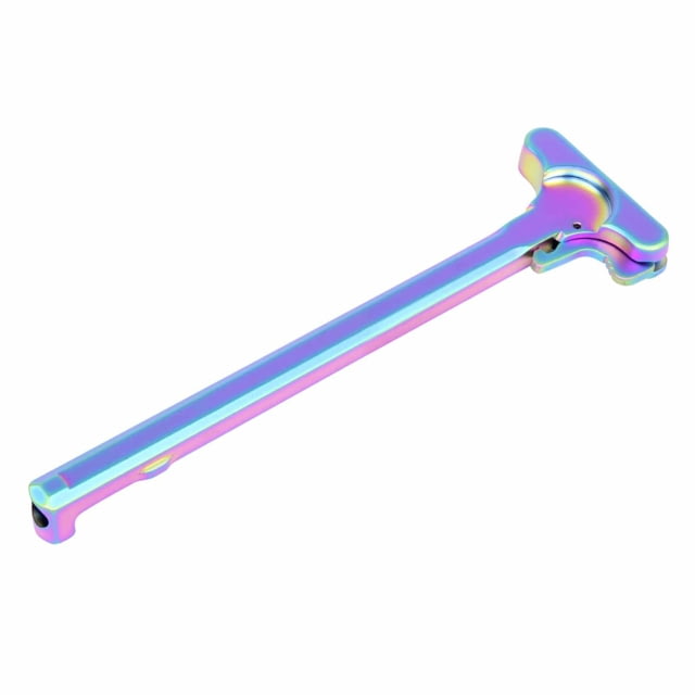 Guntec USA AR-15 Charging Handle Matte Rainbow Pvd Coated - Guntec Usa