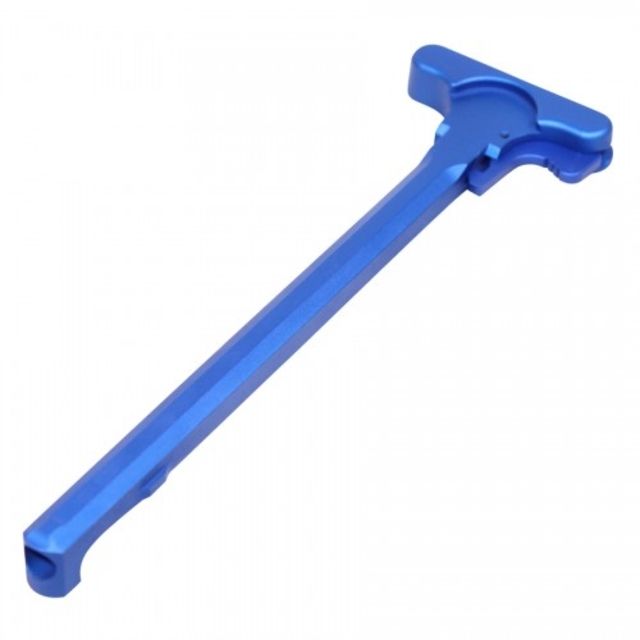 Guntec USA AR-15 Charging Handle w/Mil-Spec Latch T6 6061 Aluminum Anodized Blue - Guntec Usa