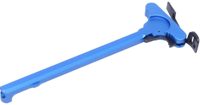 Guntec USA AR-15 Charging Handle w/ Ambidextrous Latch Anodized Blue - Guntec Usa