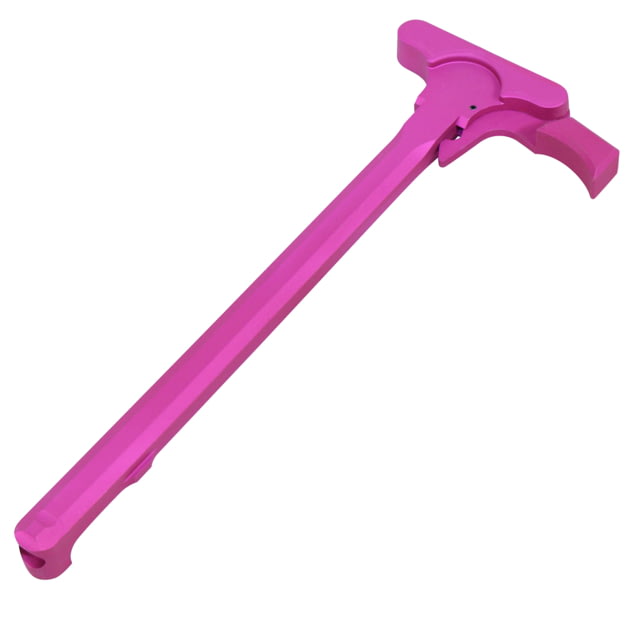 Guntec USA AR-15 Charging Handle w/ Gen 5 Latch Anodized Pink - Guntec Usa