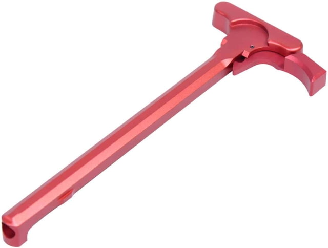 Guntec USA AR-15 Charging Handle w/ Gen 5 Latch Anodized Red - Guntec Usa